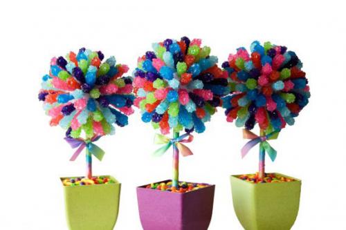 Топиарий на день рождения своими руками. Топиарий своими руками — дело техники 05