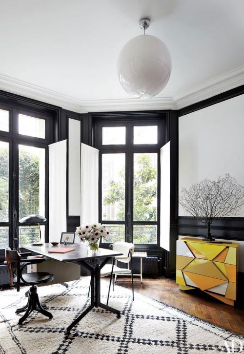 Великолепные апартаменты итальянского дизайнера в Париже 05