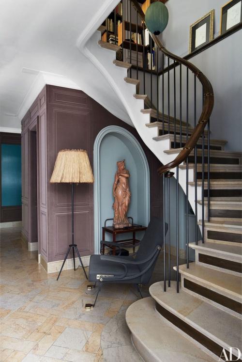 Великолепные апартаменты итальянского дизайнера в Париже 09
