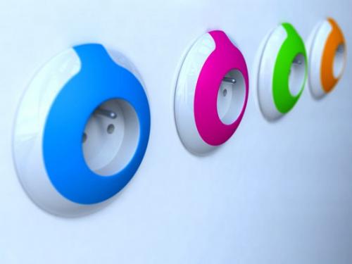 Серебристые розетки в интерьере. Розетки и выключатели – дизайн под стиль интерьера