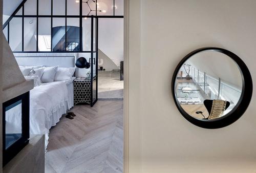 Просторный минималистичный лофт в Стокгольме (160 кв. м) 23