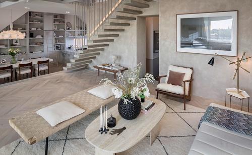 Просторный минималистичный лофт в Стокгольме (160 кв. м) 15