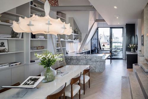 Просторный минималистичный лофт в Стокгольме (160 кв. м) 10