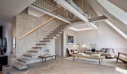 Просторный минималистичный лофт в Стокгольме (160 кв. м) 13