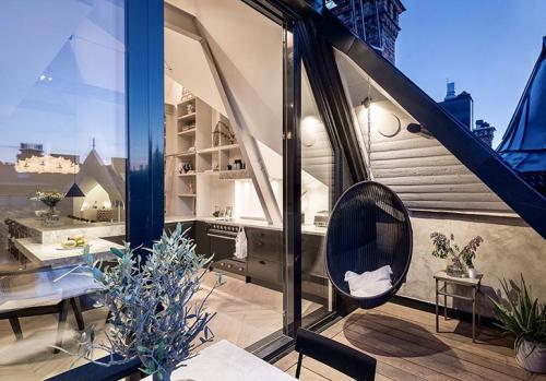 Просторный минималистичный лофт в Стокгольме (160 кв. м) 05