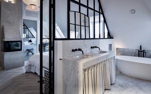 Просторный минималистичный лофт в Стокгольме (160 кв. м) 26