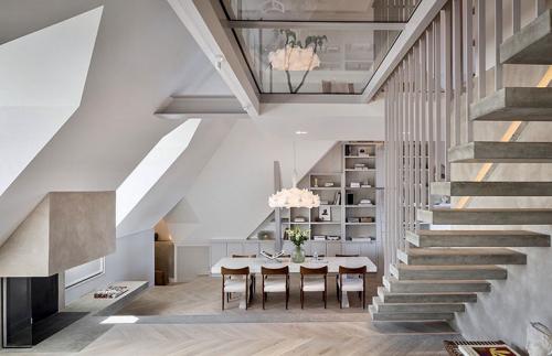 Просторный минималистичный лофт в Стокгольме (160 кв. м) 16