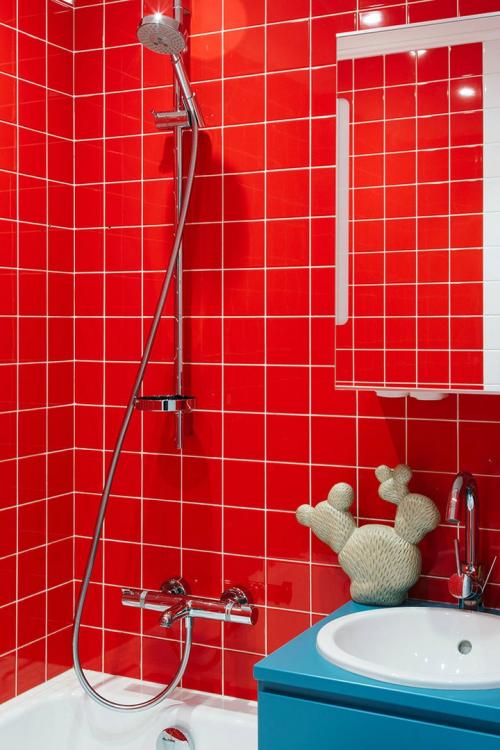 Яркая квартира для девушки в Москве (34 кв. м) 13