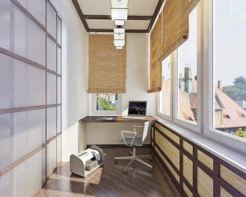 Лоджии и балконы — интересные варианты 04