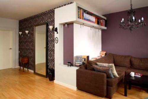 Обои с рисунком на одной стене. Почему стоит выбирать обои с рисунком?