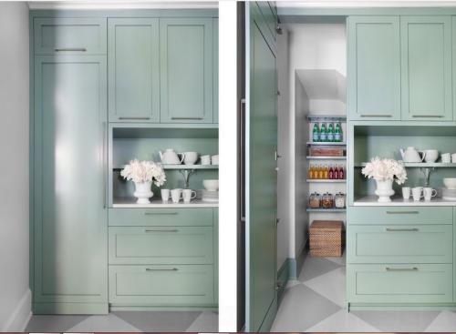 Цвет морской волны в интерьере 13