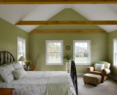 Спальни дизайн в зеленых тонах. Зелень в разных стилях