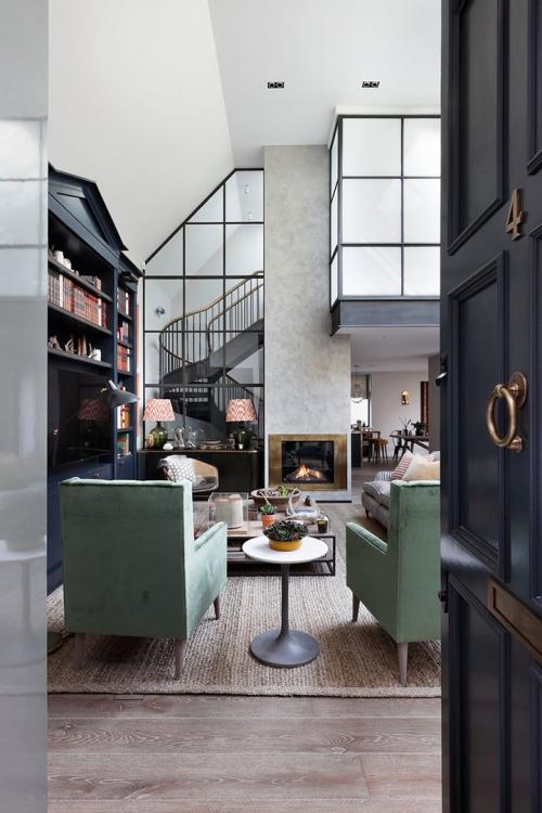 Второй свет и утонченный стиль: дом в Лондоне 04