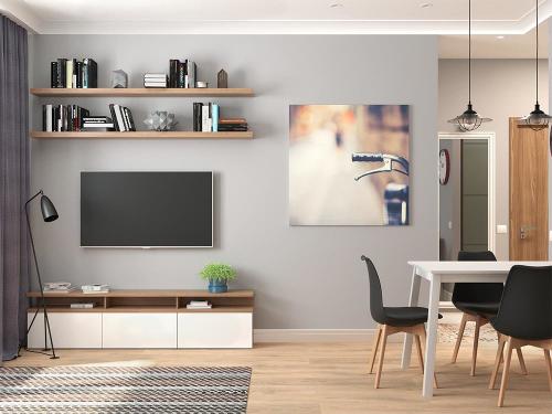 Однушка для семьи с ребенком планировка. Однушка 35 кв. м для семьи с двумя детьми