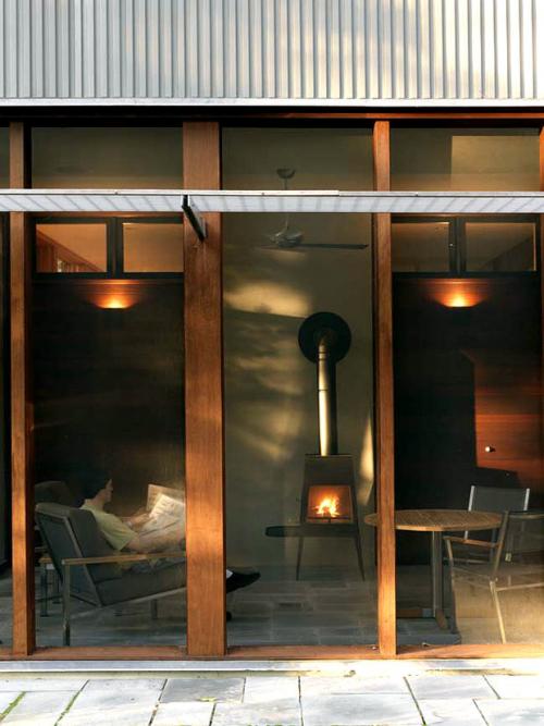 Буржуйка в интерьере дома. Стильная буржуйка в интерьере