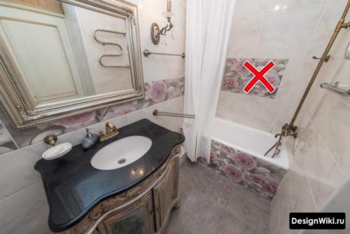 Ванная в комната в коттедже. Выбор материалов для ванной 13 Ванная в комната в коттедже. Выбор материалов для ванной 13