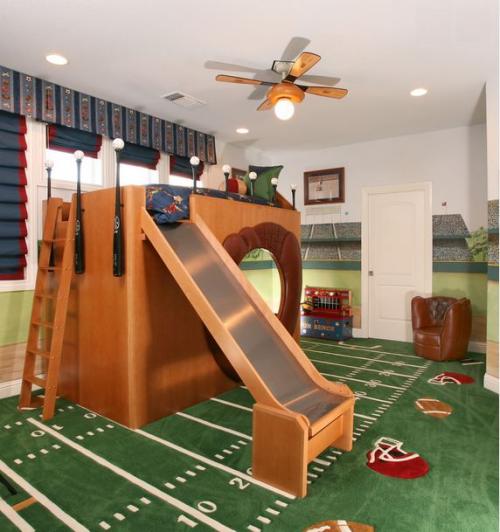 Необычные варианты многоярусных кроватей 09