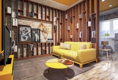 Однушка для семьи с ребенком зонирование. Как зонировать однокомнатную квартиру