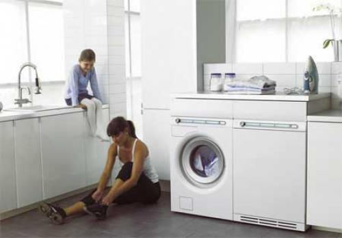 Гардеробная со стиральной машиной. Стиральная машина в кладовке/гардеробной - делать или не делать? 13