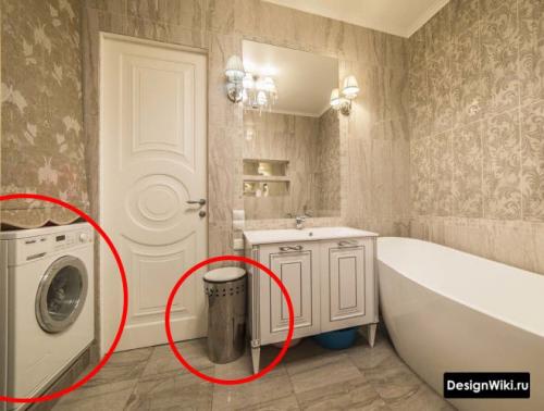 Ванная в комната в коттедже. Выбор материалов для ванной 10 Ванная в комната в коттедже. Выбор материалов для ванной 10