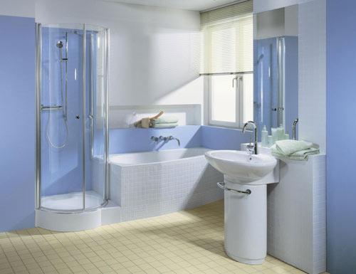 Ванная в комната в коттедже. Выбор материалов для ванной