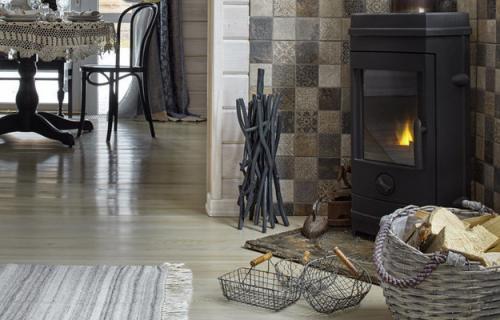 Буржуйка в интерьере дома. Стильная буржуйка в интерьере