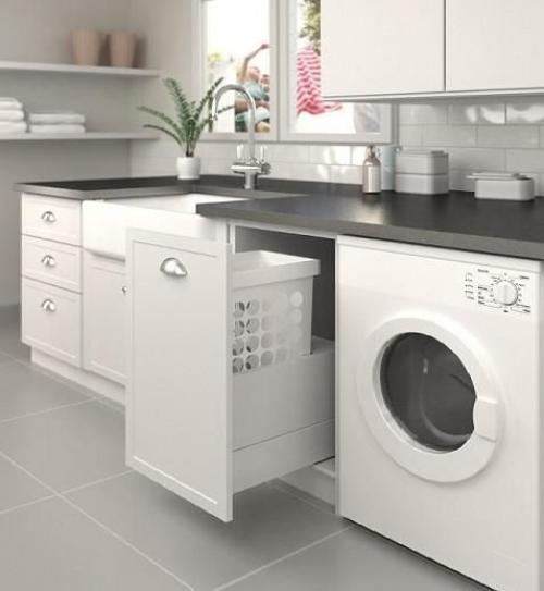 Стиральная машина в жилой комнате. Основы перепланировки: законно ли устанавливать стиральную машину в кухне