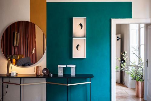 Модная творческая квартира в Милане 01