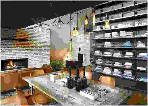 Темный потолок и светлые стены. Яркие стены, светлый потолок, темный пол 03