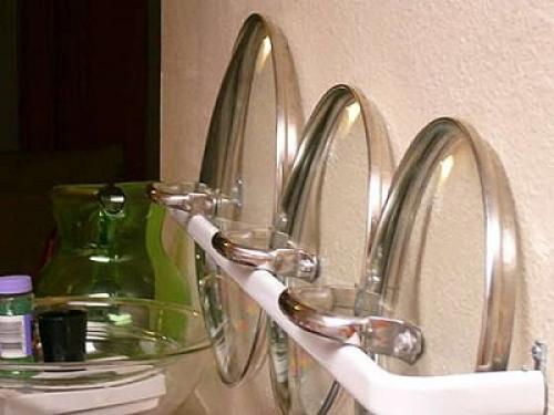 Хранение кастрюльных крышек. Правильное хранение крышек