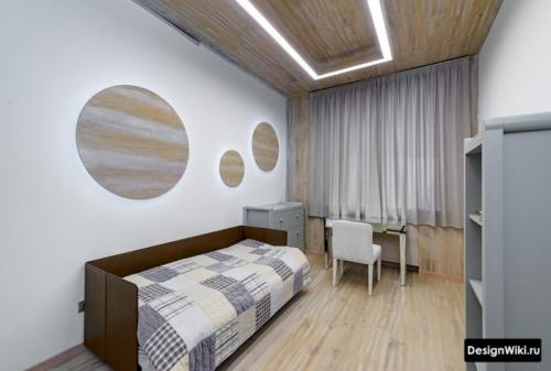 Интерьер комнаты в деревянном доме. Создаем стильный интерьер деревянного дома 08