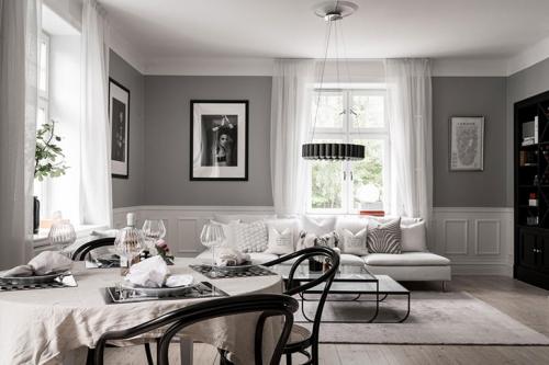 Скандинавский интерьер с нотками английской классики (60 кв. м) 15