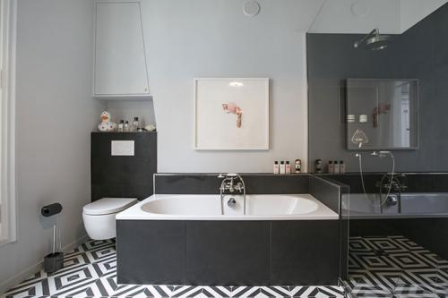 Квартира в Париже: современный интерьер, интересные детали и французский стиль (155 кв. м) 17