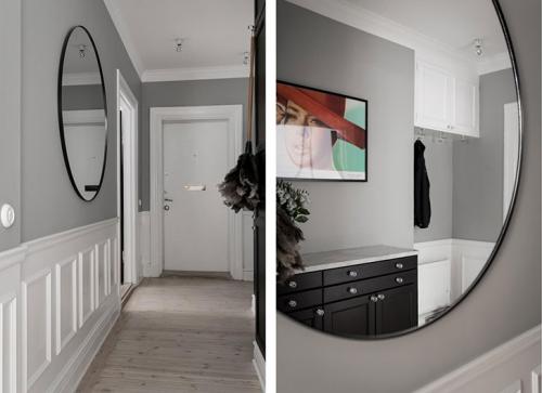 Скандинавский интерьер с нотками английской классики (60 кв. м) 23