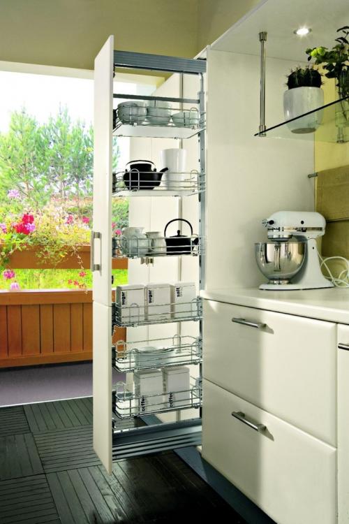 Полки карго на кухне 04