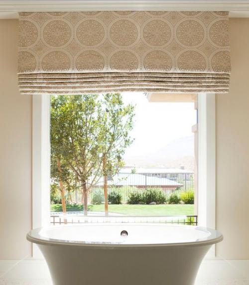 Римские шторы в интерьере 13