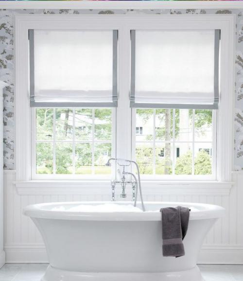 Римские шторы в интерьере 12