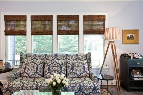 Римские шторы в интерьере 19