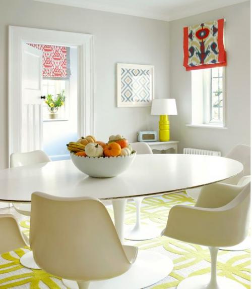 Римские шторы в интерьере 03