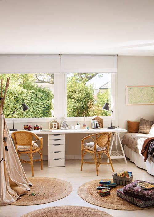 Белый, зеленый, соломенный: интерьер дома в Испании, который дарит умиротворение и радость 11