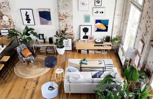 Жизнь в открытом пространстве: лофт в Мельбурне 01