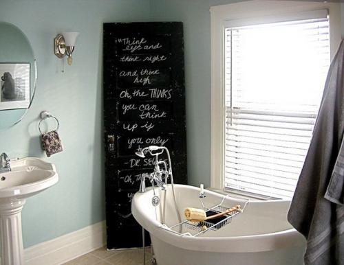 Грифельная стена в интерьере. Грифельные стены и доски в интерьере квартиры