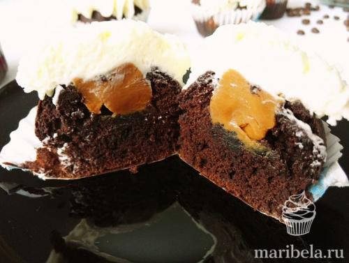 Шоколадные капкейки рецепт. Шоколадные капкейки