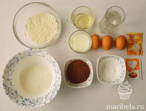 Шоколадные капкейки рецепт. Шоколадные капкейки