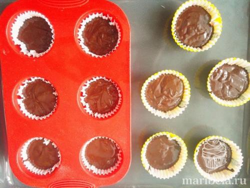 Шоколадные капкейки рецепт. Шоколадные капкейки