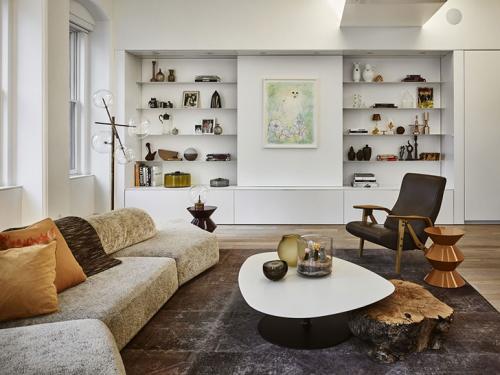 Стильная квартира в легендарном здании в Нью-Йорке 01