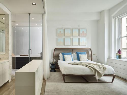 Стильная квартира в легендарном здании в Нью-Йорке 04