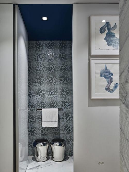 Стильная квартира в легендарном здании в Нью-Йорке 08