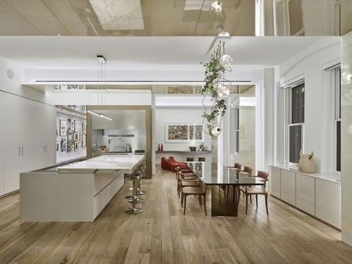 Стильная квартира в легендарном здании в Нью-Йорке 03