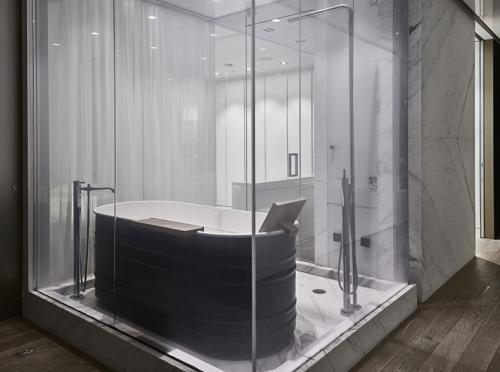 Стильная квартира в легендарном здании в Нью-Йорке 06